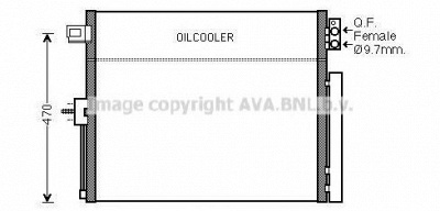 AVA QUALITY COOLING je5061d -  Конденсатор, кондиционер